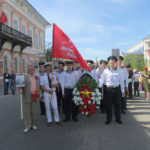 Касимовский техникум водного транспорта принял участие в праздничном шествии "Бессмертный полк"