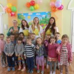 Студенты Касимовского техникума водного транспорта поздравили малышей детского сада «Ласточка с  Международным Днём защиты детей.