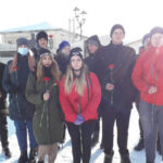 15 февраля студенты Касимовского техникума водного транспорта возложили гвоздики к памятнику Воина-интернационалиста.