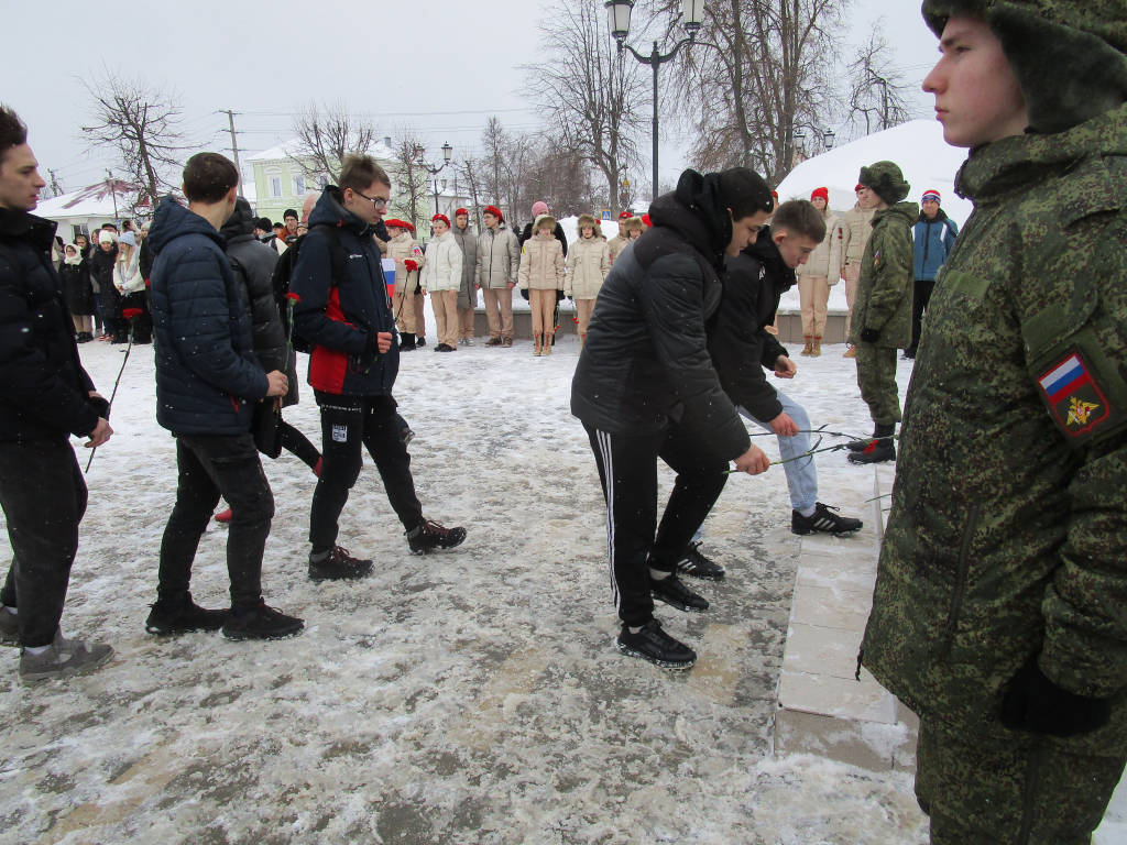 Митинг, посвящённый Дню памяти о россиянах, исполнявших служебный долг за пределами Отечества.